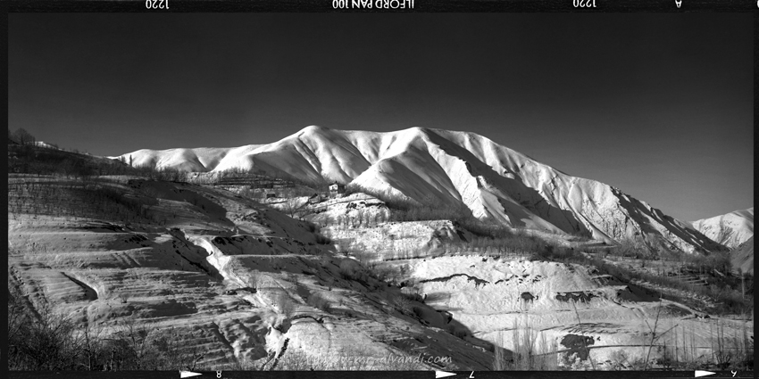 Morning light in Amameh mountains