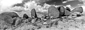 Zanjan rocks in the another panoramic view Zanjan rocks in the panoramic view