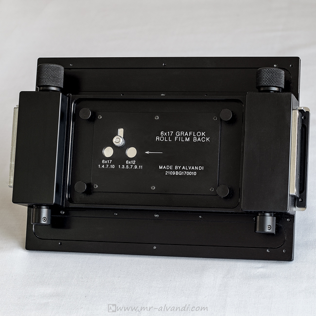 ALVANDI 6x17 Graflok Roll film Back