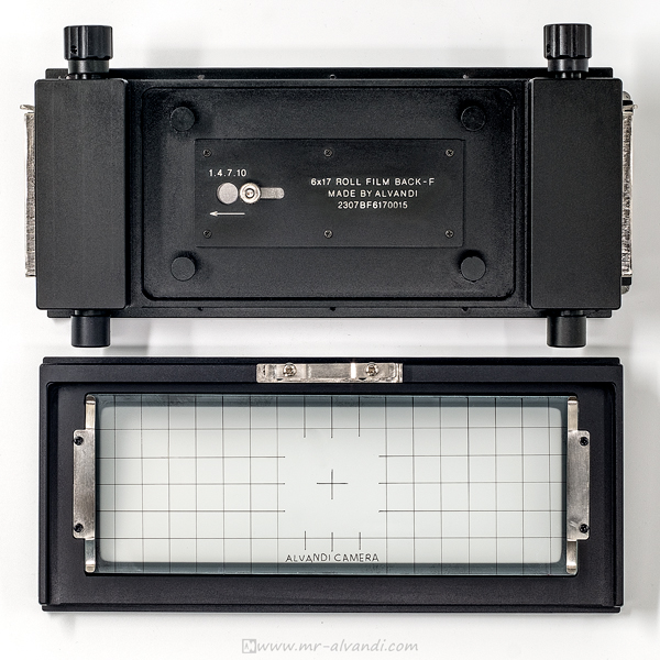 ALVANDI 6x17-F roll film back