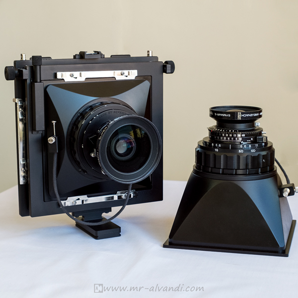 ALVANDI Panoral 57 Ver-II with super angulon 90/5.6 and Symmar-S 180/5.6