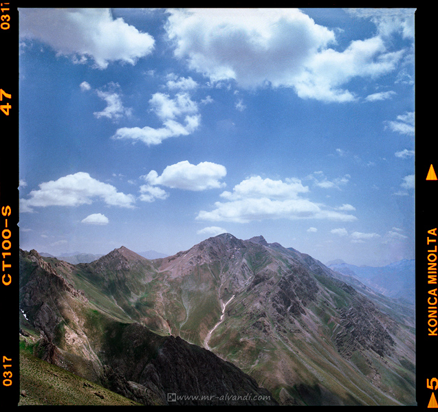 Mountains and valleys of Amameh region
